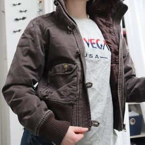 Vintage Urban Behavior Brown cropped jacket